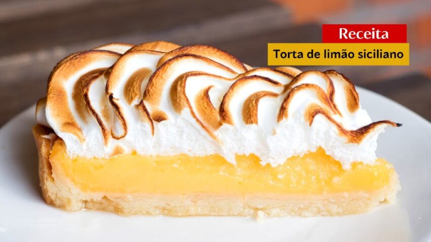 Torta de limão siciliano