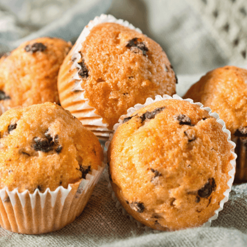 Muffin de pêssego fit