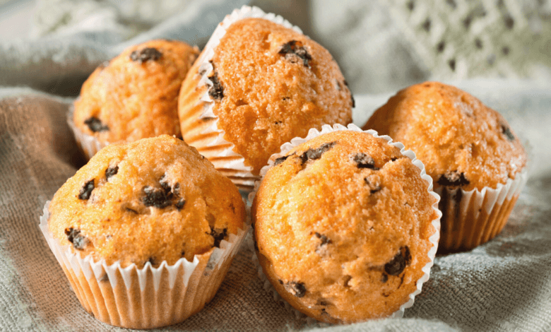 Muffin de pêssego fit