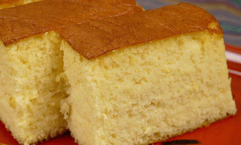 Massa de pão de ló