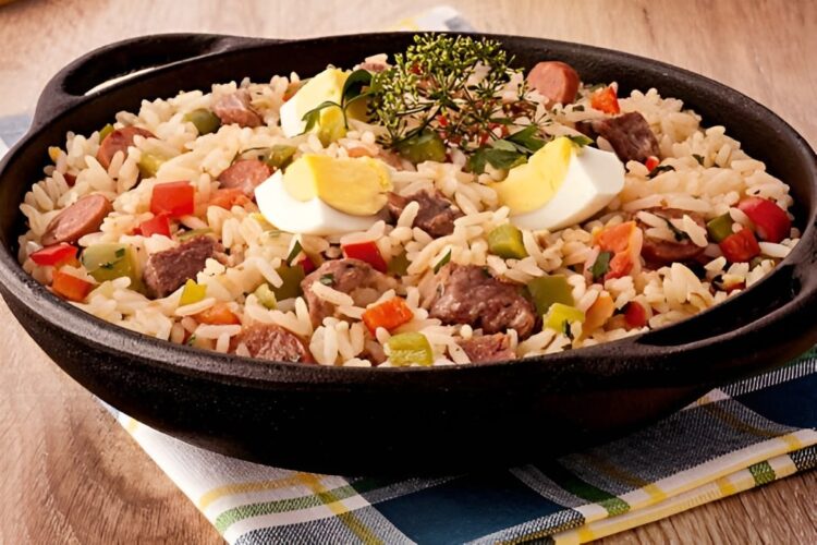 Arroz de Carreteiro Tradicional Culinária Gaúcha