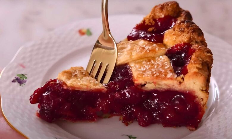 Torta de Cereja O Segredo da Felicidade em Cada Fatia