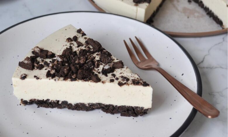 cheesecake de oreo