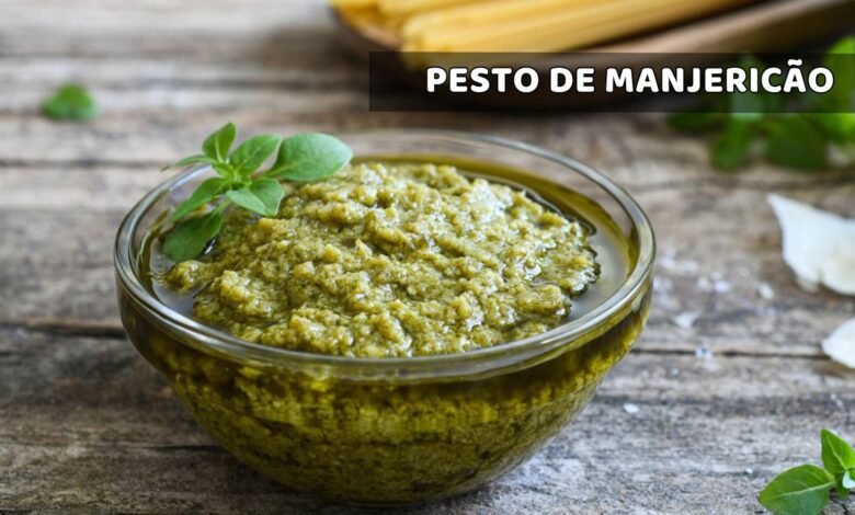 Pesto de manjericão