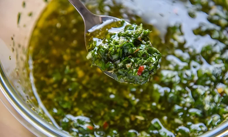 Molho chimichurri