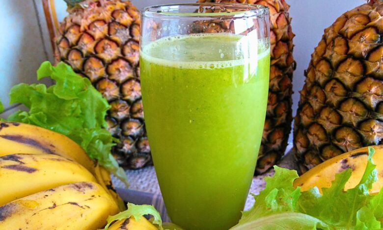 Suco Detox para Emagrecer Dormindo