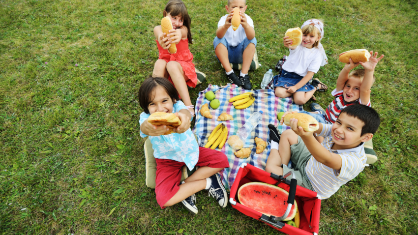 Lista de Comidas para Piquenique infantil