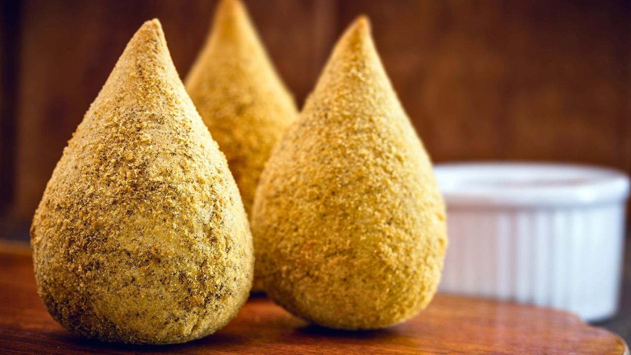 coxinha de frango fit