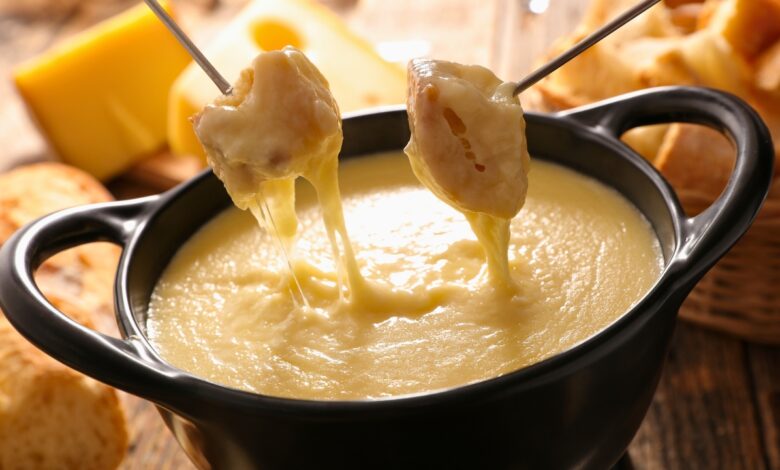 Receita de Fondue de queijo