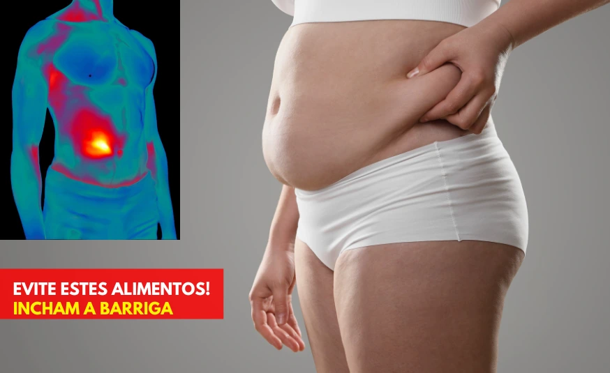 alimentos que causam inflamação